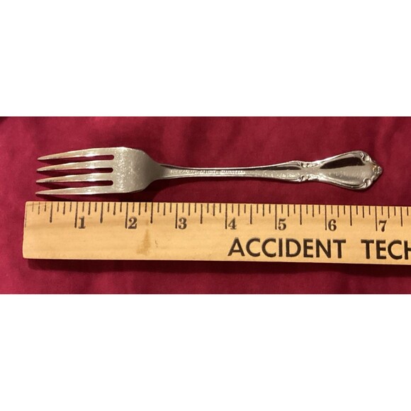 Oneida Craft Deluxe Chateau Flatware Lot Of 31 Serving Forks Teaspoons - Picture 6 of 11